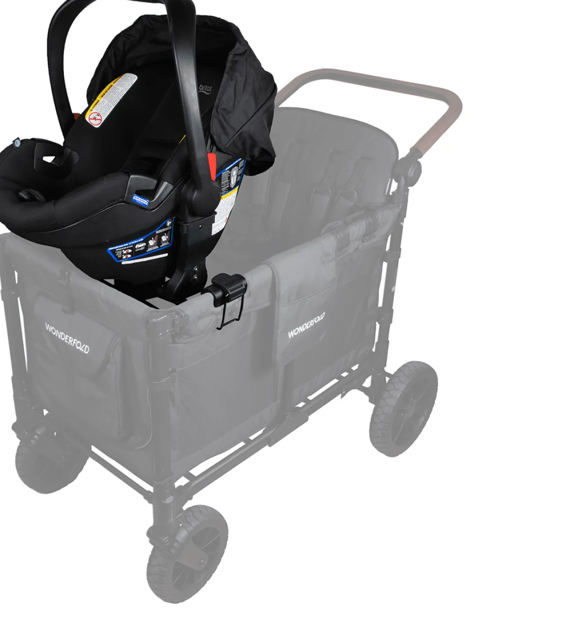 WonderFold W4 Series Car Seat Adapter - Britax