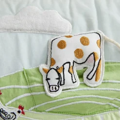 Wonder & Wise Farm Activity Tummy Time Toy Wedge
