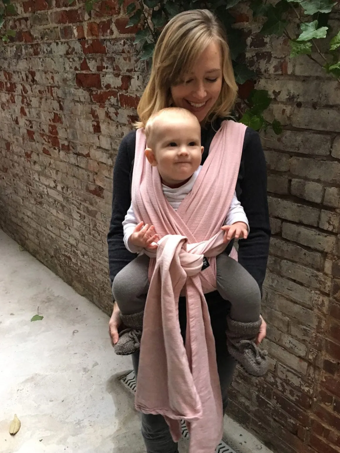 XOXO Buckle Wrap Baby Carrier, Repreve Collection - It's a Boy Pink