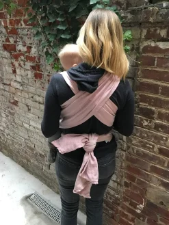 XOXO Buckle Wrap Baby Carrier, Repreve Collection - It's a Boy Pink