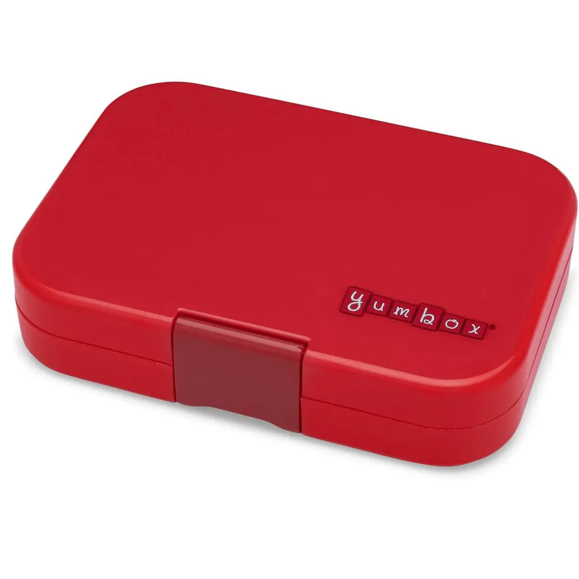 Yumbox Leakproof Bento Lunchbox, Panino - Wow Red / Shark Tray