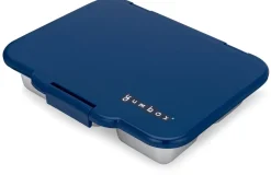 Yumbox Leakproof Bento Lunchbox, Presto Stainless Steel - Santa Fe Blue
