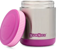 Yumbox Zuppa Stainless Steel Thermal Food Jar & Spoon, 14oz - Bijoux Purple
