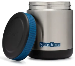 Yumbox Zuppa Stainless Steel Thermal Food Jar & Spoon, 14oz - Twilight Black