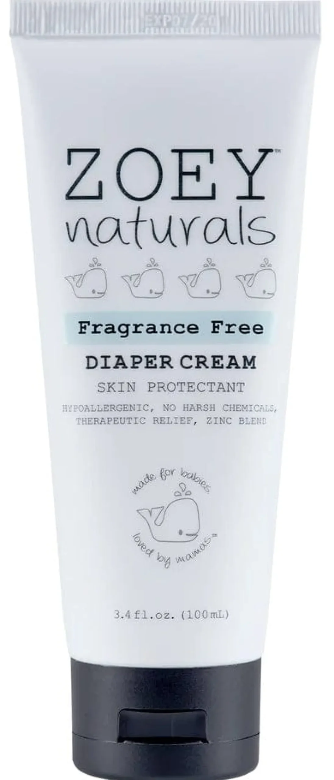 Zoey Naturals Diaper Cream - Fragrance Free